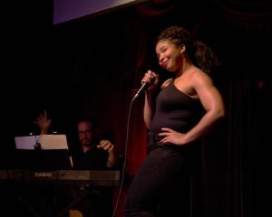 Jacklyn Uweh Instagram - Snaps from my SOLD OUT ONE WOMAN SHOW 🎤
Did I take a months long nap after this? YES. 
Thank you to my director @frankcaeti, my MD/Pre Show Life Raft @mister_8th_wonder, my forever DP @b.iketani and all my love to @theyardtheater for letting me bring this baby to their stage!❤️

I don’t know what else to say. The show was everything. People are still talking about it 🤷🏾‍♀️🥹❤️