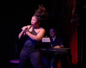 Jacklyn Uweh Instagram - Snaps from my SOLD OUT ONE WOMAN SHOW 🎤
Did I take a months long nap after this? YES. 
Thank you to my director @frankcaeti, my MD/Pre Show Life Raft @mister_8th_wonder, my forever DP @b.iketani and all my love to @theyardtheater for letting me bring this baby to their stage!❤️

I don’t know what else to say. The show was everything. People are still talking about it 🤷🏾‍♀️🥹❤️