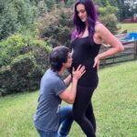 Jaclyn Glenn Instagram - SURPRISE!!! Our family is getting a lil bigger this December ♥️♥️ BABY FRANK # 2!!! So excited to finally share the good news we’ve known about for 6 months already! Time flies!! Video of us finding out live on the vlog channel now - link in bio 🍼