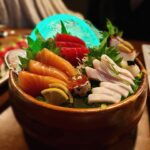 Jaclyn Glenn Instagram - The thing I missed MOST during pregnancy (both times) was SUSHI 🍣 Wine is great, but all I wanted was sashimi!! @smileythaiandsushi happens to be so close and THE BEST sushi & Thai food ♥️ Got to have a lil date night recently (with the kiddos) and we thoroughly enjoyed ourselves!! Violet slept the whole time, but Asher ate sooo much crab fried rice (& even more of the ice used in the sashimi display). I’m convinced that was placed just for his enjoyment 😂 Anyway, if you’re ever in the Nashville area, make sure to check out our fav spot! 🍱