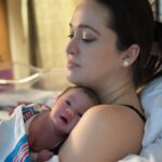 Jaclyn Glenn Instagram – Every picture goes from baby Violet to baby me 💜 I think I made a little twin!