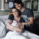 Jaclyn Glenn Instagram - Welcome to the world baby boy! 💙 My water broke at 9:15PM last night and he was born at 2:39AM! 7lbs 13oz and 21” long. Only a took a few pushes too - I guess he was ready! Thanks for letting me squeeze your hand off @davidmichaelfrank :)We’re both already so in love with this perfect little guy. He’s the most precious thing I’ve ever seen!! Happiest day ever 💙💙