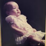Jaclyn Glenn Instagram – Every picture goes from baby Violet to baby me 💜 I think I made a little twin!