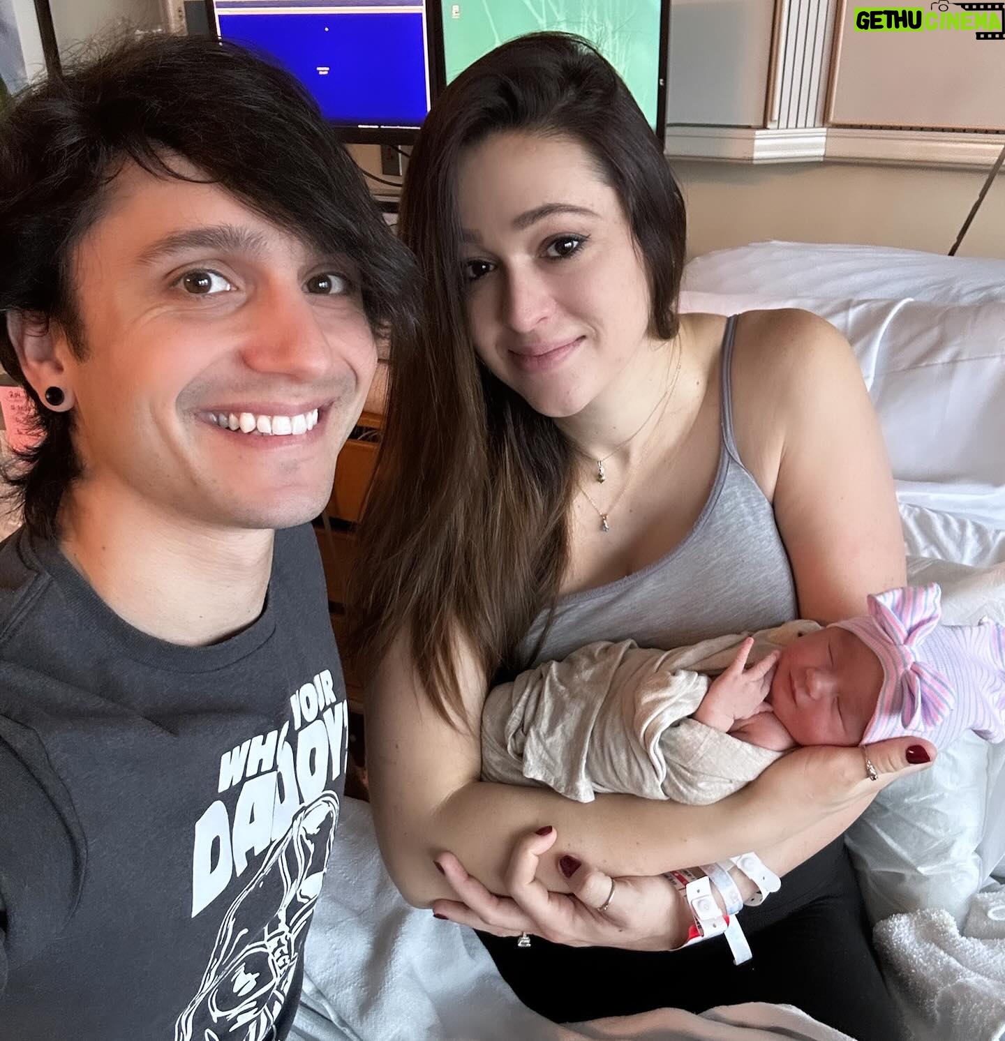 Jaclyn Glenn - 8.7K Likes - 12-21-2023 was a magical day. Our little Miss Princess - Violet Adriana Frank entered the world ๐ The Birth video is finally out - link in bio!!