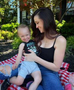 Jaclyn Glenn Instagram - Mother’s Day ♥️ I rarely get photos with the KIDS (omg I have 2), so I asked for my gift to be cute photos with them. I think it worked out- and I wasn’t sure it would haha. Hard to get them both smiling at the same time but separately was much easier 😂 Asher’s “angry face” is absolute perfection! The last pic is one he asked me to take after asking to hold her. I swear I didn’t cry! Love them more than ever & feel like the luckiest to be their mom 💖
