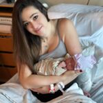 Jaclyn Glenn Instagram – 12-21-2023 was a magical day. Our little Miss Princess – Violet Adriana Frank entered the world 💜 The Birth video is finally out – link in bio!!