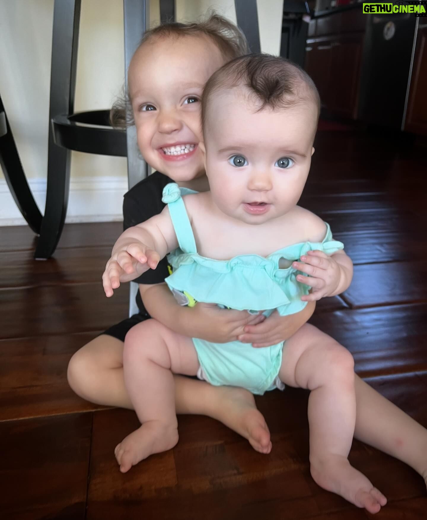 Jaclyn Glenn Instagram - Mother’s Day ♥️ I rarely get photos with the KIDS (omg I have 2), so I asked for my gift to be cute photos with them. I think it worked out- and I wasn’t sure it would haha. Hard to get them both smiling at the same time but separately was much easier 😂 Asher’s “angry face” is absolute perfection! The last pic is one he asked me to take after asking to hold her. I swear I didn’t cry! Love them more than ever & feel like the luckiest to be their mom 💖