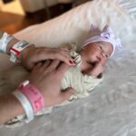 Jaclyn Glenn Instagram – 12-21-2023 was a magical day. Our little Miss Princess – Violet Adriana Frank entered the world 💜 The Birth video is finally out – link in bio!!