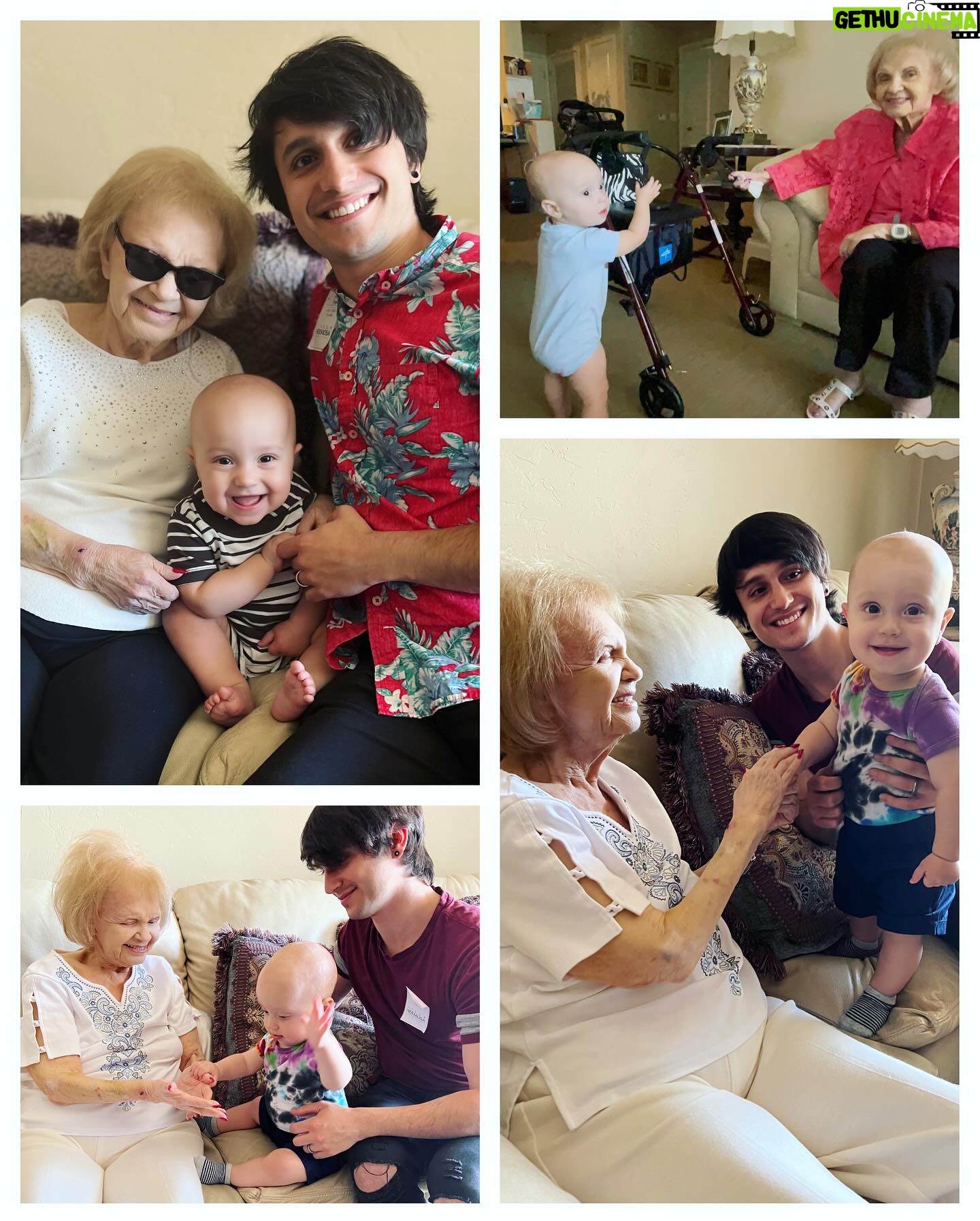 Jaclyn Glenn Instagram - Holding her hand in her final moments was an honor I will cherish forever. Goodbye to my beloved Grandma @marilyampolsky ❤️ Her life was a testament to extraordinary strength and resilience. She bravely faced life's toughest challenges: losing her child Michael in a car accident and husband Max to cancer, battling and defeating breast cancer herself, and overcoming countless falls and broken bones. Even after being run over TWICE by an elderly woman outside her hair salon, she could still laugh it off with me, giving my comedic relief a soft spot to land. Her spirit was unbreakable... but not her hip or arms or femur. I would tell her it was time to stop attempting cartwheels and we would laugh. In the last decade, it felt like she was in a 'Final Destination' movie, yet she was unfazed, finding incredible happiness and joy in her growing family. She crafted a legacy of love and connection in the family that I deeply admire and plan to continue. Her home was party central for me and all my cousins, and that kind of family-homebase is so powerful and something I want to cultivate in her honor. I’ll miss you forever, Grandma. Your legacy of strength, laughter and love lives on in us. 🦋 Marilyn Yampolsky July 1, 1935 - Jan 19, 2024
