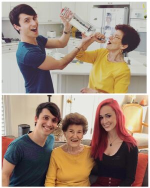 Jaclyn Glenn Instagram - In a single, unforgettable moment, our newborn met her great-grandmother: a century of love passed down in both hello and goodbye. 

I had the opportunity of living with my grandma a few years ago and am forever grateful to know her in such a deep way. Her spirit, so loving, caring, and infectiously happy, has left a lasting mark on me. Every day, I strive to be a bit more like @dorislillianfrank . What a soul. Her memory will be cherished forever. 💔 1923 - 2024