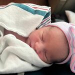 Jaclyn Glenn Instagram - Welcome to the world, baby Violet 💜 Your mommy, daddy & big brother all love you very much. Violet Adriana Frank Born 12-21-23 at 8:58PM 🍼 6lbs 9oz and 20 3/4 in long! The induction process made labor longer than with Asher, but it was a wonderful experience. Dr broke my water in the morning & shortly followed with Pitocin. Once contractions were bad enough I got my epidural 🙏🏻 and all was easy. Hours later I felt a lot of pressure and asked a nurse to check on me - it was time. 3 easy pushes later and our family went from 3 to 4 💕. I already love her more than any words can say. So very thankful for where life has landed me 🥹