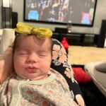 Jaclyn Glenn Instagram - 2023 was good to us ✨🥂✨ Happy new year from 2 tired parents and 2 adorable littles 💛