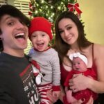 Jaclyn Glenn Instagram – First Christmas as a family of 4 ♥️🎄♥️