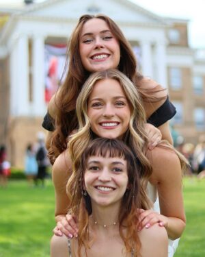 Jacqueline Scislowski Instagram - In all seriousness, I am so excited to have graduated this weekend from The University of Wisconsin-Madison with a Psychology Bachelors of Science degree!(: 
.
.
Crazy how different life feels from even just a year ago, but it’s exciting to see what new adventures may be ahead!(: it’s been such a lovely time here with people I love!