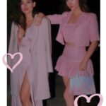 Jacqueline MacInnes Wood Instagram – On Wednesdays we wear pink.. #picfromlastnight #clearlypplareconfused lol #onwednesdayswewearpink #ifyouknowyouknow