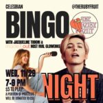 Jacqueline Toboni Instagram - Come hang with @malglowenke and I @therubyfruit for some #bingo