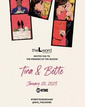 Jacqueline Toboni Instagram - Save the date. The wedding of the century is upon us. #tibetteisendgame @sho_thelword