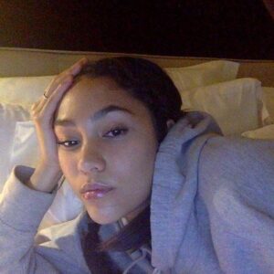 Jade Alleyne Instagram - I’m gonna be so honest, when lockdown is finished and everything is over I won’t be rushing back into social life. I’ve been at so much peace, taking everyday at the pace I choose, meditating, reading, learning, coming to terms with parts of me that aren’t necessarily as easy and caring for them best as I can. Society moves way to quick for the human brain to handle, so through isolation my mental health is the most stable it’s ever been. Literally flourishing. Not just through constant self-building but freeing, of destructive habits I had that do not serve me moving forward, so I can keep sprouting without standing in my own way