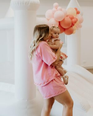 Jade Mead Instagram - 🍓 Lottie’s Berry First Birthday 🍓

Yesterday was truly magical, celebrating our darling girls 1st birthday. It hasn’t been an easy year, but we really wanted to make this day special - and it really was 🥰

Thank you for all of your lovely birthday messages & comments, it means so much to me that so many of you care about my precious little family 🥹

The dream team who put this amazing day together:
@creative_by_vee Styling, planning, stationary & chocolates
@playvault Bouncy castle, plinth, backdrops & decals
@modernplay_perth_softplay Soft Play
@partyprintsperth Printing 
@haylz_cookies_n_more 🍪
@ghostgumgourmet 🍰
@whimsicalballoons 🎈
@kimmystevensphotography 📸 

#berryfirstbirthday #berryfirst #firstbirthdayparty #perthevents #perthcreatives #perthinfluencer