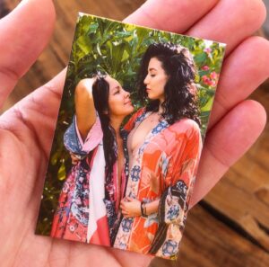 Jade Tailor Instagram - They may be tiny… but holy moly they’re mighty! Wishing a happiest birthday to my wifey @love.radha and my dear friend (sis in law? Haha!) @mikiagrawal ✨ Truly cannot think of two people more deserving of celebration. Not only are the powerhouses that make a huge impact on the world, but they are the more incredible of friends. I love you both endlessly! Thank you for the gifts that you are! Thank you for filling my life with so much love and adventure over the years. This world and I am lucky to know you and do this adventure called life with you. Love you both!!! Happiest birthday you two 🥳🎂