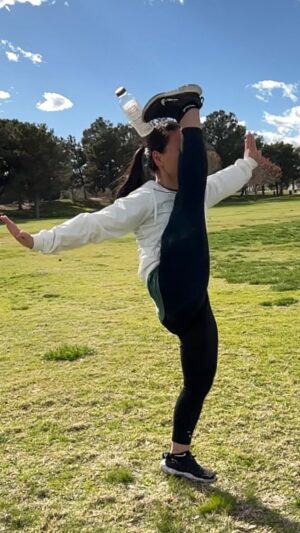 Jade Xu Instagram - ⁉️CAN I KICK IT⁉️
🥤💥🦶BOTTLE KICK CHALLENGE 2024🦶💥🥤
#bottlekickchallenge WUSHU STYLE 

⁉️WHO’S IN⁉️
You can tag me on your post or story if u like to join💪😊
🌱🌱🌱🌱🌱🌱🌱🌱🌱🌱🌱🌱🌱🌱🌱🌱
.
.
Stay healthy! Stay strong! Keep it flexible!

👧🏻 @jadexuofficial 
🎥 @davidtorok_official 
.
.
.
#jadexu #wushu #world #champion #action #actress #martialartist #kungfu #shaolin #martialarts #coach #performer #kick #woman #power #flexibility #training #workout #stunt #marvel #blackwidow #shangchi #shangchiandthelegendofthetenrings #mcu #marvelstudios #spring #videooftheday
