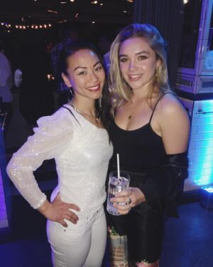 Jade Xu Instagram - BLACK WIDOWS 🕷️🕷️🕷️
@jadexuofficial 
@florencepugh 
@marvelstudios
@black.widow 

📸 @davidtorok_official 

#mcu 
#blackwidow 
#marvelstudios 
#flashback 
#wrapparty 
#scarlettjohansson 
#florencepugh 
#jadexu