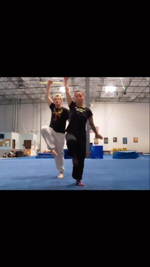 Jade Xu Instagram - 🔥⭕️ Synchronicity ⭕️🔥 w/ @jadexuofficial 

#tbt #wushu