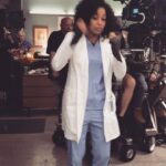 Jaicy Elliot Instagram - Gloomy Monday without these guys 🌨 #greysanatomy #greysabc #abcnetwork #shondaland
