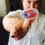 Jaicy Elliot Instagram – #imwithher #vote2016🇺🇸 Done!