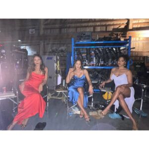 Jaina Lee Ortiz Instagram - 1. Kim & I on set together 💚
2. Stephanie’s Latin dance convention. Get your tickets for next weekend! 
3. Merle, myself and Barrett serving lewks from tonight’s episode. 
4. Faces of our actor-directors this season. 
5. Me & the lovely @cinthyacarmona 
6. Belisima Spampi 
7. Bertie & Louie being cuties 
8. Disney day 
9. Selfie on the lot
10. Stefania & Boris magic