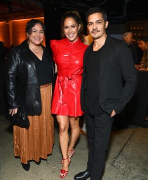 Jaina Lee Ortiz Instagram - There aren’t enough pictures and videos to show the feeling of support and strength in our community. The honor and pride we feel to be in each others presence, celebrating each others wins. ✨

Mad love to @its_rubes @elsamariecollins @neuehouse @jesslivmo @carlosericlopez @poderistas for bringing us together for #LaCena 
And can’t thank @americaferrera enough for the iconic speech in #Barbie #GloriasMonologue (last slide)