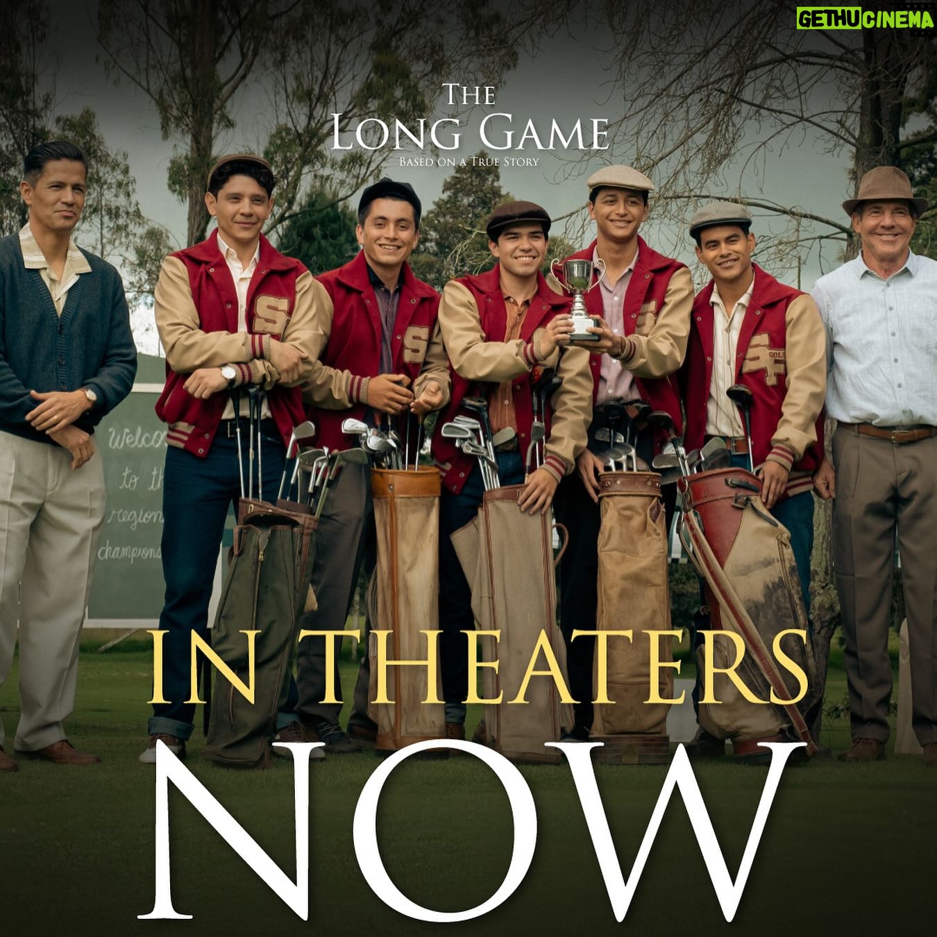 Jaina Lee Ortiz Instagram - Today’s the day! So excited to share this beautiful movie with you! Check out @thelonggamemovie in theaters this weekend. You can bring the family too! ⛳️🙏🏽💚