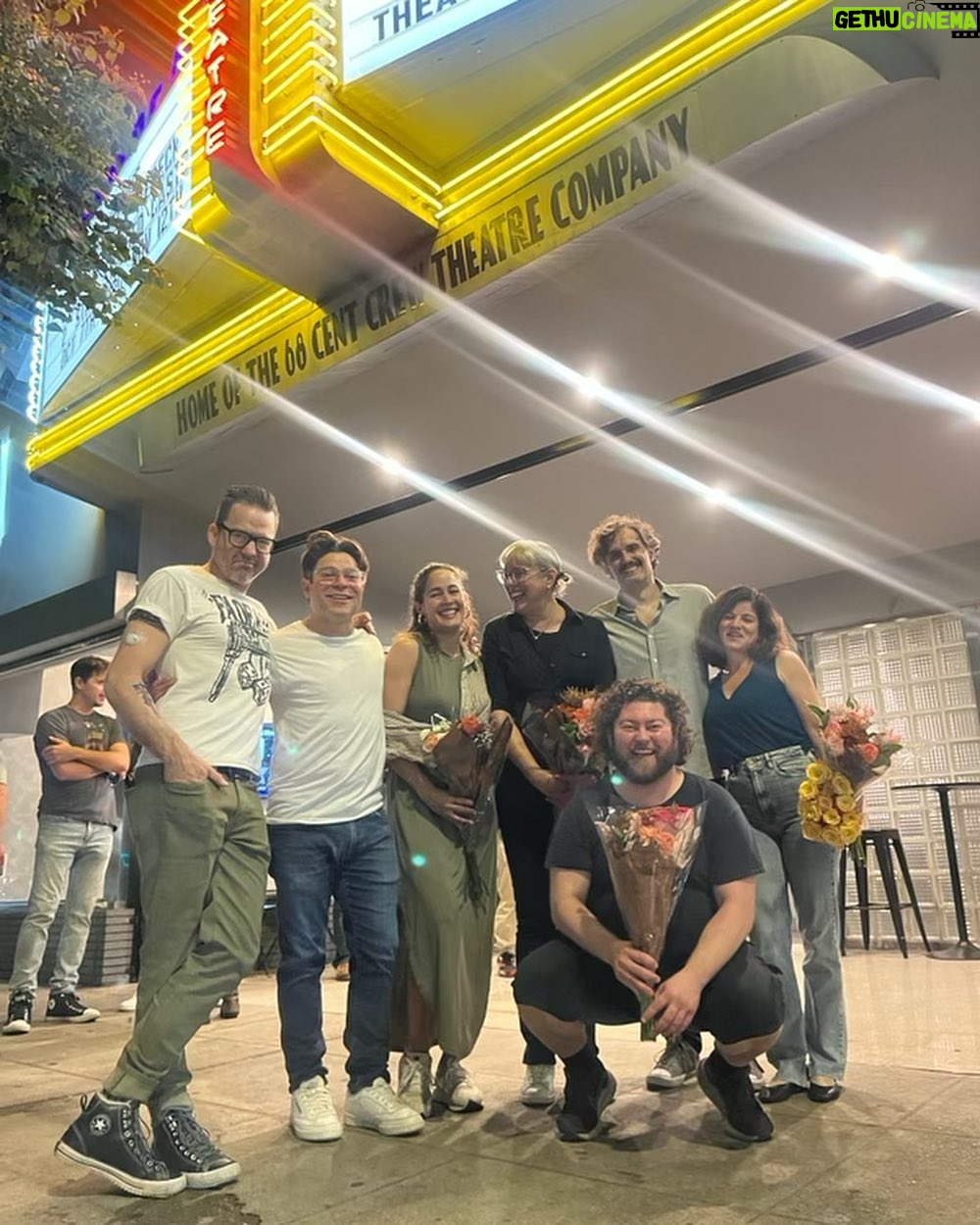 Jaina Lee Ortiz Instagram - Still on a happy high from this past weekends opening night. 🎭 Special thanks to our Director, @kralabbar for kicking us into gear and letting us fly and @seblime88 for all the groundwork behind the scenes. ✨ I love you friends. For those who’ve already seen it, for those who are about to see it, I love you soooo much! 🩶🩶🩶🩶 Cast mates, @jeremyluke323 @lynnadrianna811 @leif_me_alone_brah @sibleyface … what a ride! 🥹 We have 10 more shows. Lesssss do this!!!