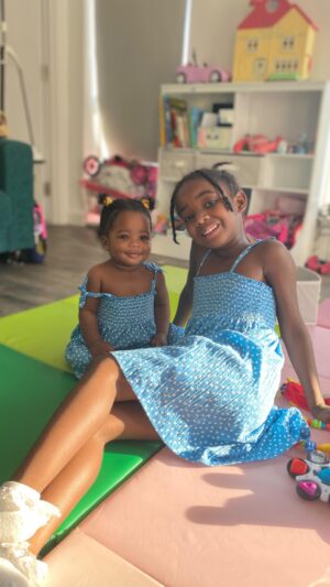 Jamelia Instagram - Please join us in celebrating this momentous occasion, a day True has been waiting for, according to her, her "whole life" 🥹 

The day has come where she can wear matching clothes with her little sister!!! 

Her reaction bought tears to our eyes 😭 

(She always does a fashion show whenever she gets new clothes, but yesterday I surprised her with matching outfits as Jream is now big enough (🥹🥹🥹)) 

Thought I'd share the joy ❤️❤️❤️

(All outfits from @zarakids )

Ps; Excuse the mess, we're making memories ❤️☺️
