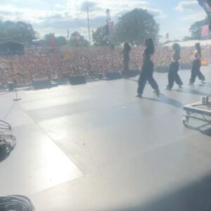 Jamelia Instagram - So yesterday I had the most amazing time performing at @MightyHoopla and the audience were just INCREDIBLE!!!

1- Me in utter disbelief at the crowd that came out to see me. Thank god I had my favourite girls with me as moral and emotional support ❤️

2 - Like...waaahhh (This was NOT the main stage guys 😳). I couldn't see where the crowd ended...🥹🥹🥹

3 - And please believe they did not come to play, they had every lyric rehearsed and ready to participate 😍😍😍

4 - I Mean for real...can you even hear me? 😭😍😭

5 - I always get nervous just before going on, I take a few moments of quiet time to myself and then I activate - it's one of the best feelings in the WORLD!!! 

6 - I can't tell you how amazing it felt in this moment to stand here on this stage with my fans...yes, I did get slightly emosh 🤣

7 - Aren't my dancers amazing? 😏

8 - Yeah, I created one of them ☺️ Tiani is a budding choreographer, and I felt so fortunate to give her the opportunity (that she took INCREDIBLY seriously) to choreograph she and her friends for my set - SHE DID THAT! #ProudMummyAlert 🥰
Every-time I turned around I was giddy 😁😍

9 - I always share special moments with my girls, and this was the most incredible one to share for sooooo many reasons x

10 - This is a victory hug...WE DID IT JOE!!! ❤️🥰❤️

If you were in the crowd, I want you to know I'm so so grateful for you!! You're the BEST ❤️❤️❤️