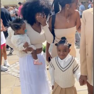 Jamelia Instagram - So lovely celebrating my girl @ChelseeHealey and her new addition 🩷🩵

1 - Me & My Girlies 👸🏾👸🏾👸🏾👸🏾👸🏾

2 - Only this icon would do a gender reveal with a PLANE!!! 🤣✈️🙌🏾

3 - Me & My Jreamy 🥰

4 - Obviously we were Team Girl!! 🩷

5 - Get you a friend who GASSES you like @richardblackwood ❤️🤣

6 - 25 Years of friendship right here!! ❤️

7 - Jream don’t PLAY about her Rice & Peas! 🤣😭😍

8 - Teja insisting on family Tik Toks when we get in (which we all love 🤣)