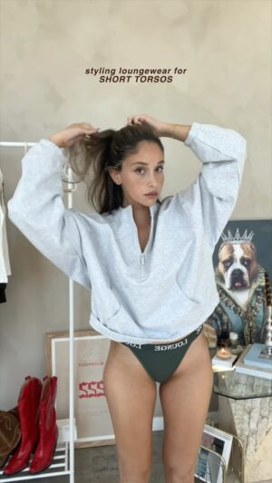 Jami Alix Instagram - this summer is about expressing our bodies instead of hiding them 🩷 sharing my short torso   stomach in particular on here is hard for me because i’ve shamed the shape of my body for most of my life, and in this moment, i felt good and wanted to share all my new @loungeunderwear goodies. i realize hiding my figure just keeps me disconnected from all the girlies who probably have a similar shape & want to feel seen so hey welcome!! everything is linked in my stories & highlights & honestly i’m just grateful for brands like lounge who genuinely use fabrics that flatter every shape or at the very least, make me feel more comfortable on the day to day. 🤝🏽
