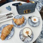 Jami Alix Instagram - fully showed up to dior cafe with 3 bags of luggage and a flight to catch but *insisted* on paying $100 for designer lattes and croissants bc influencers