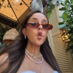 Jami Alix Instagram – swipe for me being really hot while slurping up cacio e pepe 🍝!