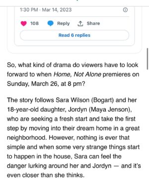 Jamie Bernadette Instagram - See me in “Home, Not Alone” on Lifetime Channel this Sunday, March 26th, at 8/7c playing the  supporting role of “Kendall”! Swipe left to see some press about the film. Former “General Hospital” stars @andreabogart and @adamthuss return to the screen together. Directed by the fabulous @__the_expert_amy Thank you Amy, and @lifetimetv and Casting Directors Dean Fronk and Donald Pemrick for the opportunity!! @lifetimetvpr