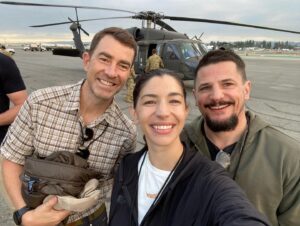Jamie Gray Hyder Instagram - Thank you to our vets!! 🙏🏼 As a civilian, I think the most valuable thing we can do for our veteran population is to educate ourselves on the service experience. A little education goes a long way when it comes to connecting with our loved ones, neighbors, and coworkers, post-service.  These individuals serve loyally, regardless of the political landscape or who is in office, and they need our support upon returning to civilian life. This weekend, reach out to a veteran in your life & ask how you can support them ❤️ 
•
A few weeks ago, I had the honor of spending time with our @usarmy at the National Training Center at Ft. Irwin. While there, we were introduced to the individuals, vehicles, tactics, and weapon systems utilized while training our combat troops. Got my first Black Hawk flight under my belt, and the MRE wasn’t half bad! Extremely grateful to the @ntcfortirwin for the experience & glimpse into your world. Thank you for helping me to further understand what it is we are thanking you for when we say “Thank you for your service” ❤️🇺🇸
•
🙏🏼 @_willstaples for the opportunity✨
•
#VeteransDay #FortIrwin #NTC #LeadTrainWin