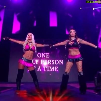 Jamie Szantyr - 6.7K Likes - The Baddies were back tonight for part 2 of #Impact1000! @alove4life222 πππ₯π
We showed up and showed out playing all our classic hits including:
Iconic Stage Entrance β
Let The Pigeons Loose β
Brown Paper Bag Treatment β
Humiliating Others β
Thank you to @impactwrestling for having us back to celebrate 1000 episodes, and thank you to all Beautiful People fans who constantly show up for us in every way to this day. We owe our successful careers at Impact to you, because without YOU, the fans, there is no Beautiful People! ππ