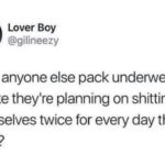 Jamie Szantyr Instagram - I feel attacked lol. I literally pack my whole underwear drawer for a weekend trip. Why am I like this?