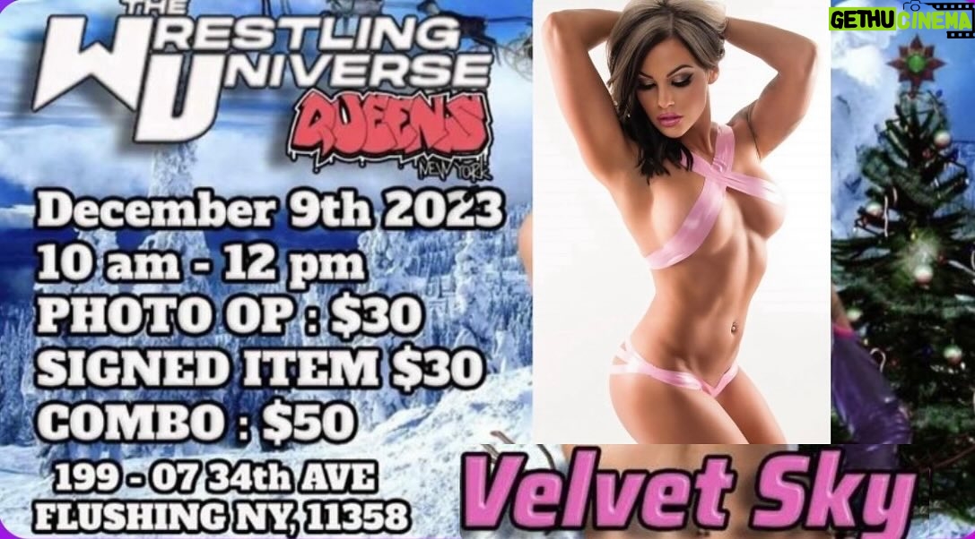 Jamie Szantyr Instagram - First stop this Saturday, Dec 9 is to you, NEW YORK! I’ll be at @wrestlinguniversestore via @richiedegreg from 10am-noon and I can’t wait to see you guys! Every time I come through you show me so much love and I’m grateful to have the best fans in the world. 🫶🏼 See you soon!