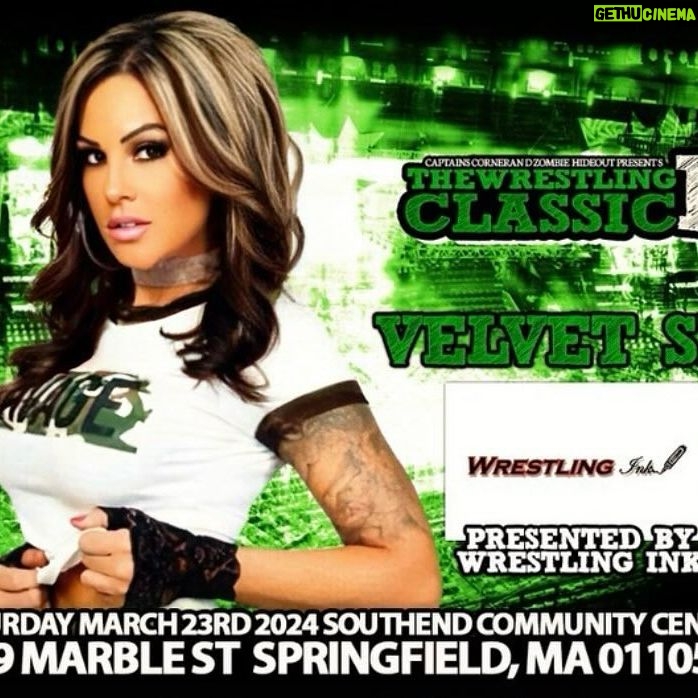Jamie Szantyr Instagram - I’m excited to be coming back to The Wrestling Classic IV, 2024 on March 26 from 11-2 pm! I have linked how to preorder my meet & greet in the Highlights section on my profile here. Look for “Preorder March 26.” Also check out the official write up for this event below. See you next month! CAPTAINS CORNER and ZOMBIE HIDEOUT team up again to present THE WRESTLING CLASSIC 4! The NEW ENGLAND HAPPENING will be THE PLACE for ALL of the wrestling fans in MASSACHUSETTS, CONNECTICUT and beyond! We are EXCITED to announce that TWC will be returning to the SOUTH END COMMUNITY CENTER, 99 MARBLE STREET in SPRINGFIELD, MA on SATURDAY, MARCH 23rd! Guests include: WWE HALL OF FAMER ERIC BISCHOFF! WWE HALL OF FAMER RVD! ELIJAH FKA ELIAS! WWE HALL OF FAMER BARRY WINDHAM! VELVET SKY! MATT RIDDLE! BROOKE TESSMACHER! “THE FRANCHISE” SHANE DOUGLAS! FRANCINE! CHRISTY HEMME! GANGREL! SABU! BILL ALFONSO! And more!!