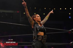 Jamine Benitez Instagram - Haven't defended my @ringofhonor title since this day. 

Who wants a match with #OGBADASS?!!!

I'm ready.
ALWAYS ready.
BEEN ready...

LFG.
