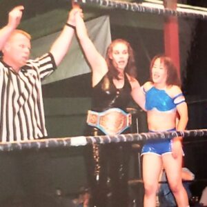 Jamine Benitez Instagram - 2002....1st time ever in the ring together 
2022.....we meet once again. 

20yrs in the making of building our legacies thru the battles and wars all over the world. 

TONIGHT!!!!!
Mercedes vs @sumiesakai 
We "rassle" again & it's for the @uce_wrestling KAIMANA WOMEN'S CHAMPIONSHIP. 

RESPECT. HONOR. 
LONG LIVE WOMEN'S WRESTLING