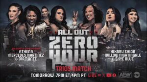 Jamine Benitez Instagram - Going OG on ZERO HOUR! LFG! Time to play!!

#aew #OGBADASS