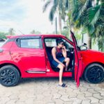 Janaki Sudheer Instagram - There’s a lot of tension. But it all goes off when I drive my car. #instagood #instagram #instadaily #swift #drive #hairstyles #happiness #love #peace #smile #onmyway #janakisudheer #modelsofinstagram #modelsofkerala #love #bigbossmalayalam #bigbossmalayalamseason4 #vibe #mallu #outfitoftheday #outfits #enjoylittlethings #enjoylife #peace
