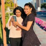 Janaki Sudheer Instagram - Sometimes you never know the value of a moment until it becomes a memory.i really miss dubai days and ma crime partner @fio_roz #explore #enjoythejourney #enjoythemoment #enjoythelittlethings #enjoylife #hairgoals #picoftheday #picoftheday #love #happy #dubailife #dubaidiaries #friendshipgoals #friendshipquotes #janakisudheer #modelsofinstagram #modelsofkerala #bigbossmalayalamseason4 #bigbossmalayalam #actress #lifequotes #dubai #dubailife